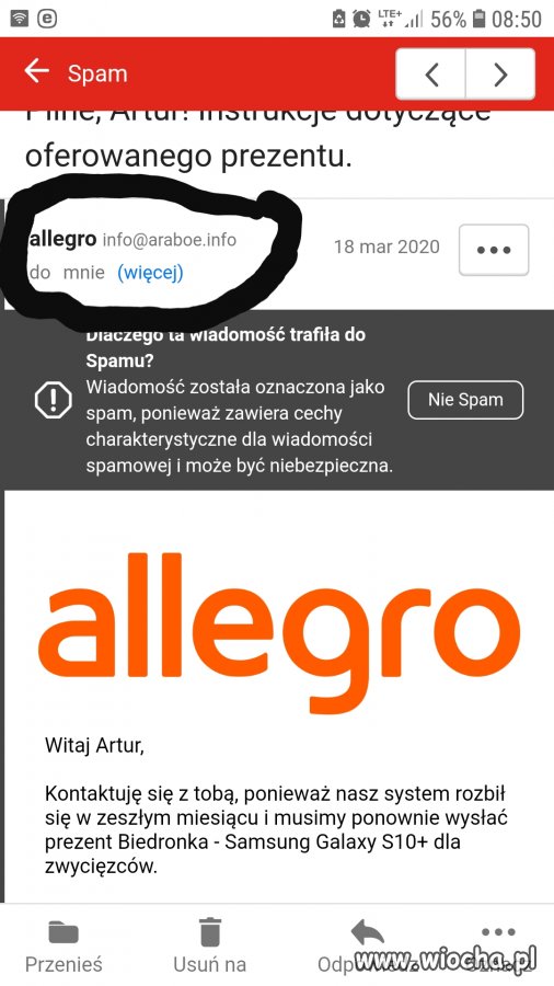 Uwaga na oszusow