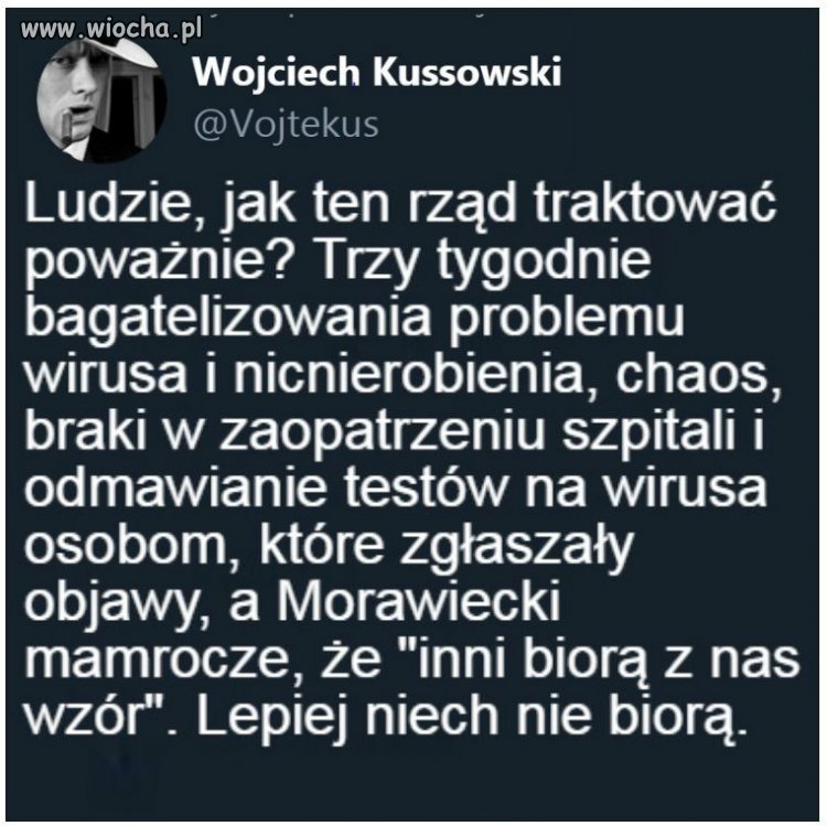 To jest dramat . Debile nie wyczuwają powagi ...