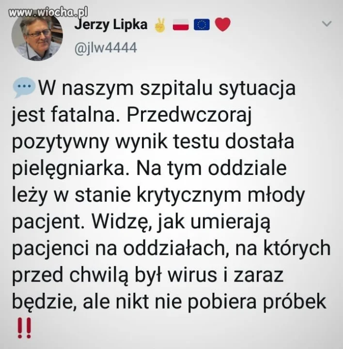 To nie epidemia wirusa