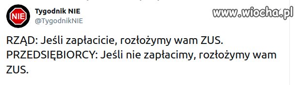 Rozłożony ZUS