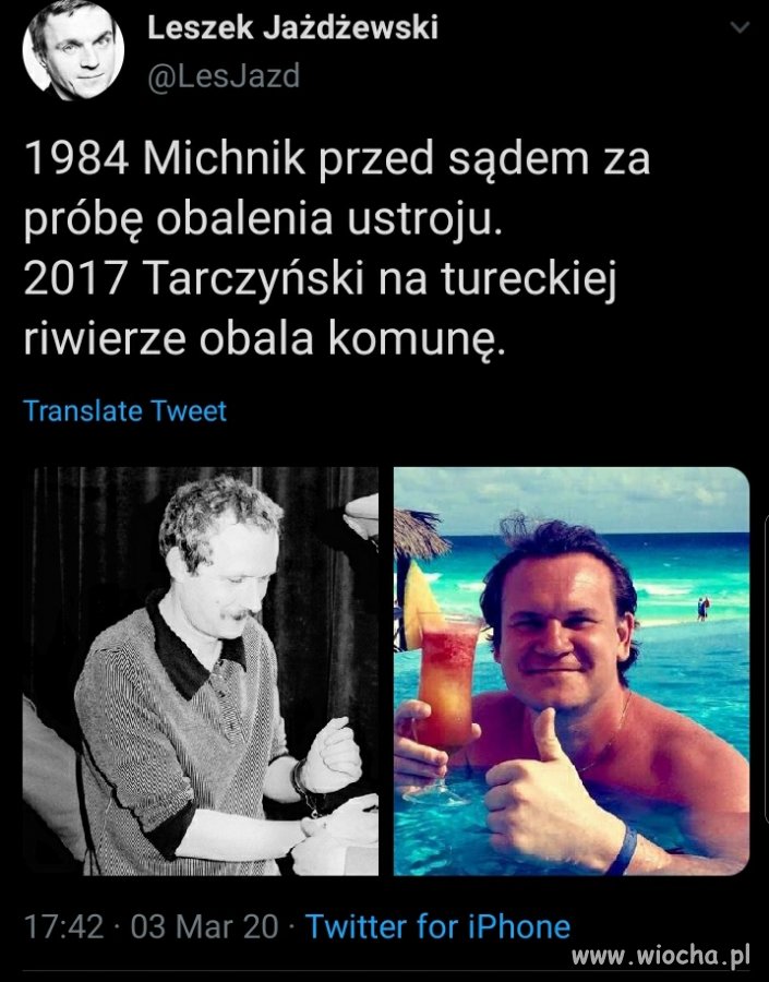 Jak Tarczyński obala komunę