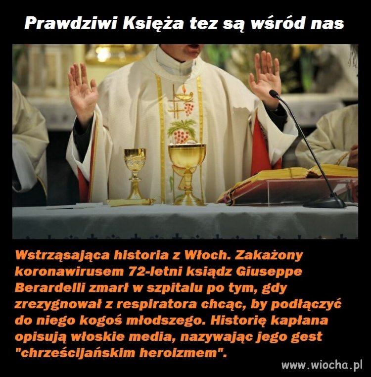 Prawdziwego kapłana poznasz po czynach jego