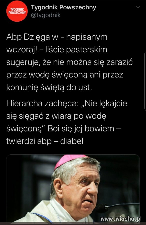 Diabeł boi się wirusa
