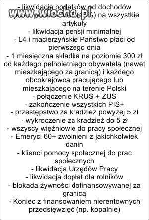 Zamiast tarczy anty przedsiębiorcom