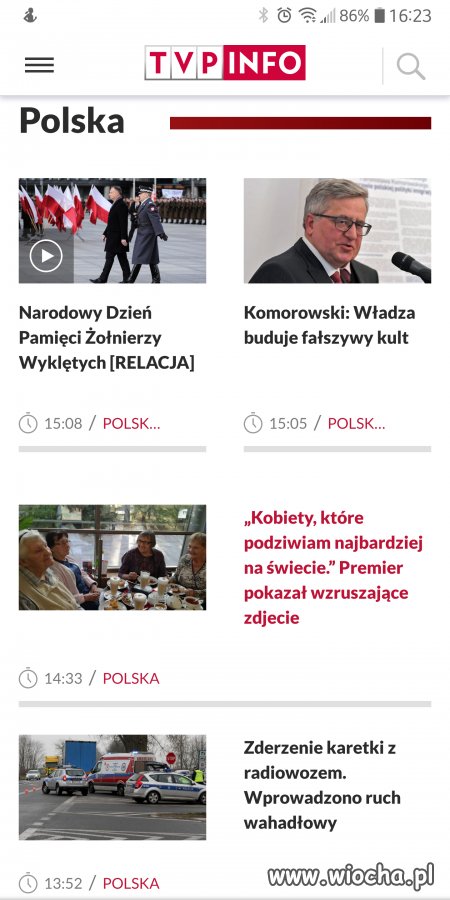 Dzisiaj mieliśmy konwencję Biedronia