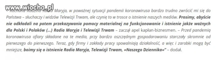 Apel ojca biznesmena
