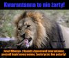 Kwarantanna to nie żarty! 