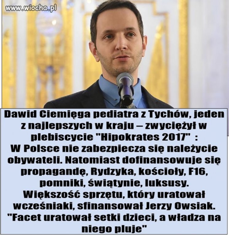  Wielkie szacunek dla Pana doktora 
