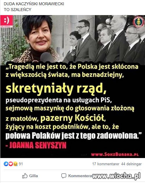 Joanna Senyszyn - Młot na PiS.