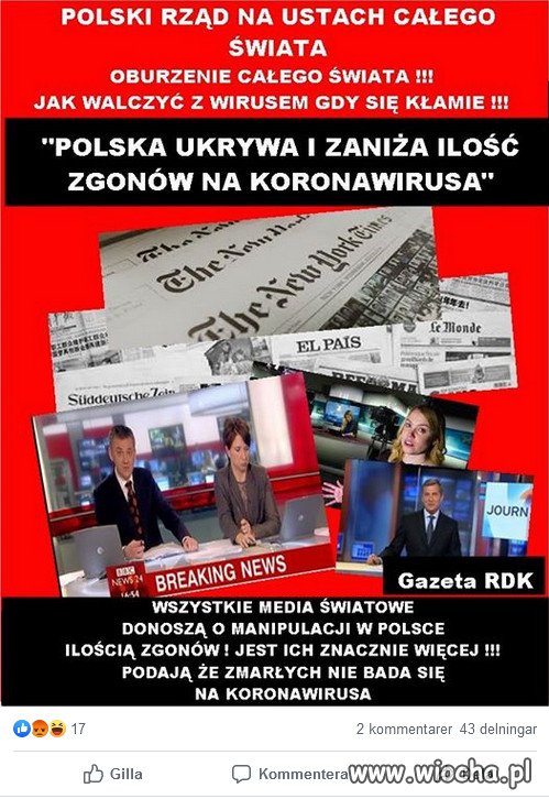 Jesteśmy na ustach całego świata