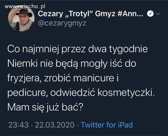 Korespondent specjalnej troski TVP donosi