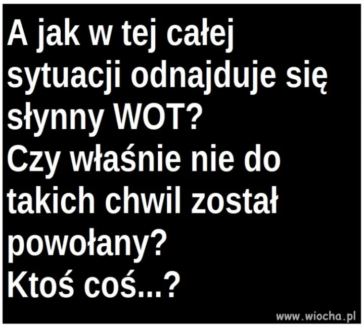 Ktoś coś wie