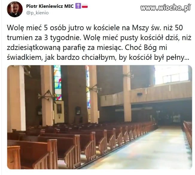 W końcu jeden mądry