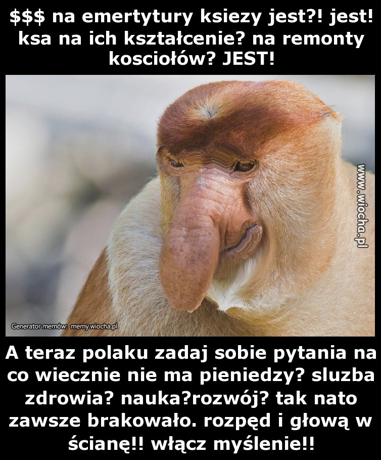 $$$ na emerytury księży jest?! jest! 