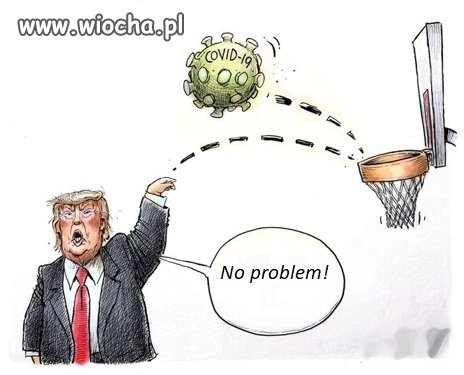 Trump w akcji