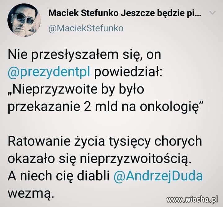 On już nie wie