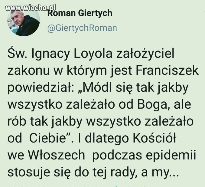 Bo polski kler jest bardziej pazerny