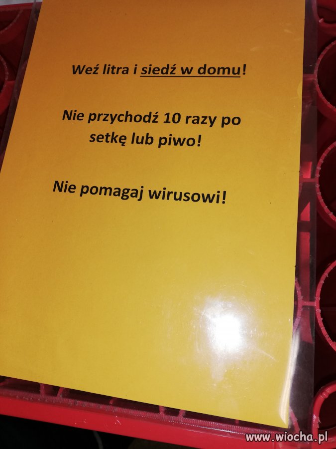 Apel w pewnym sklepie