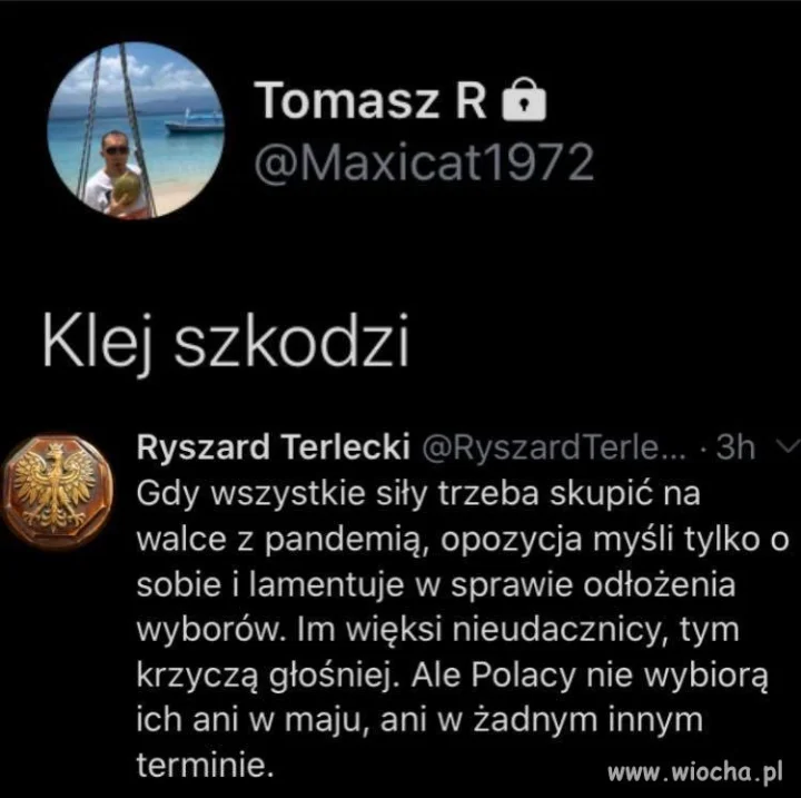 Pies zaszczekał ...