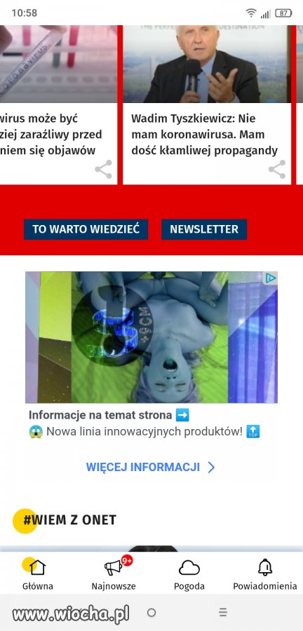 Strona Główna Onetu