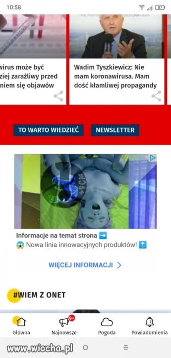 Strona Główna Onetu