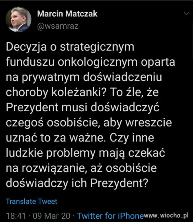 Choroba koleżanki