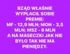 Testy, maseczki. A po co? Ważne, że rząd się ...