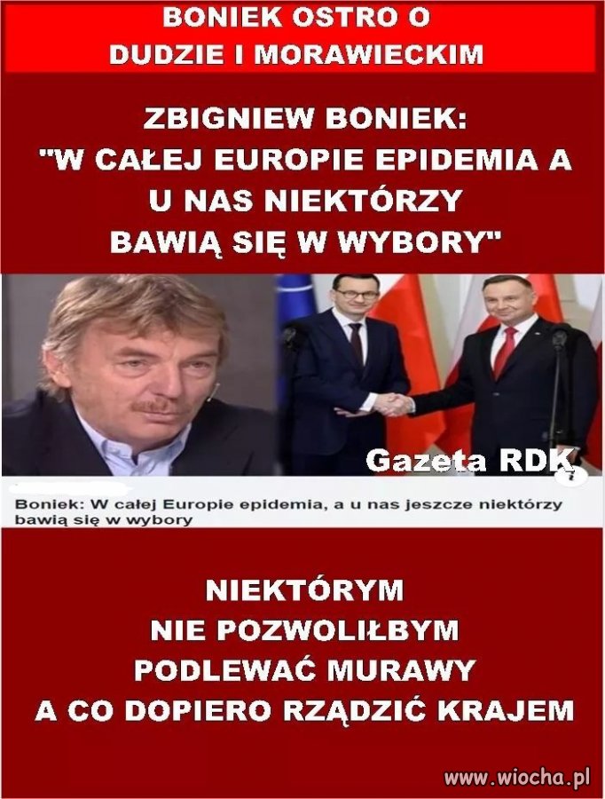 Boniek o wyborach...