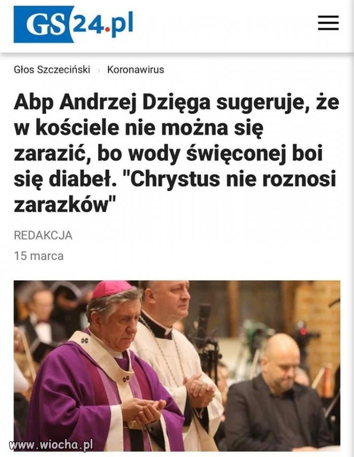 Oto mój pretendent do tytułu Idiota Roku ...