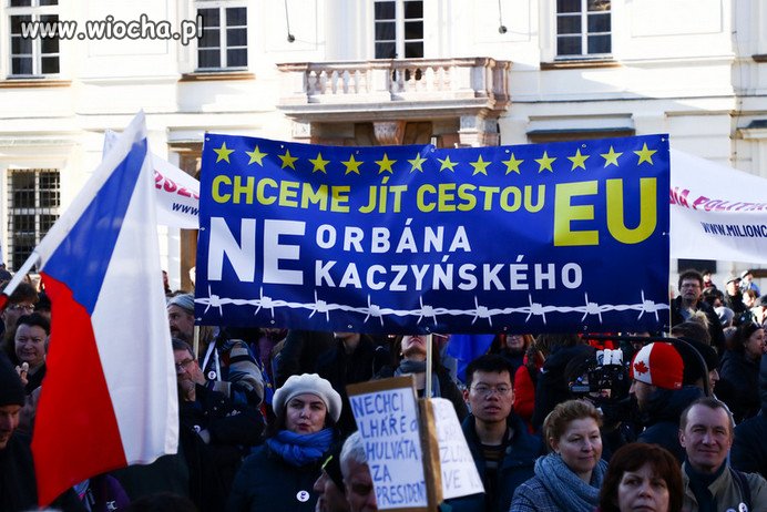 Protesty w Pradze  