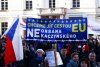 Protesty w Pradze  