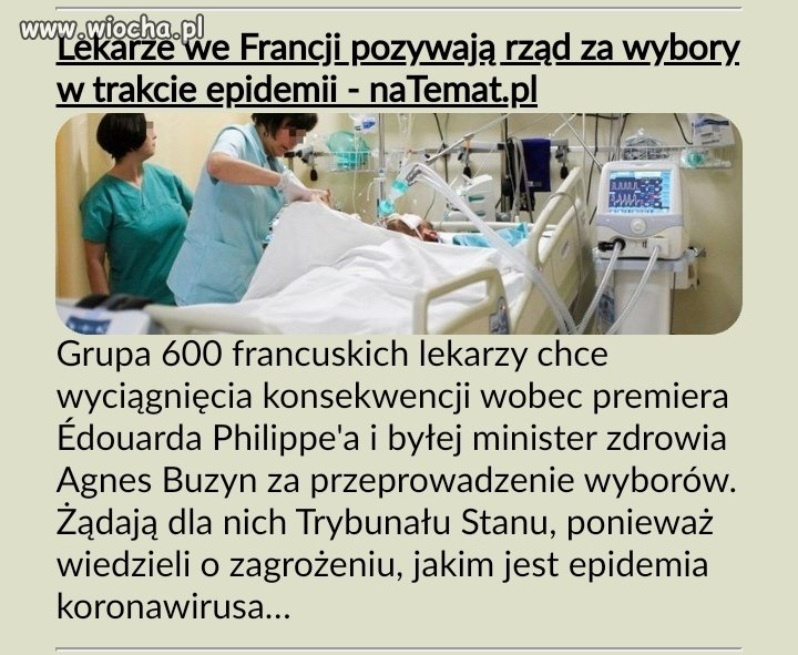 U nas zagrożenia brak
