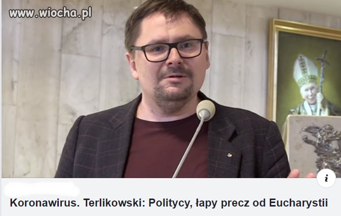 Jeden z tych co jakby załapał wirusa to 