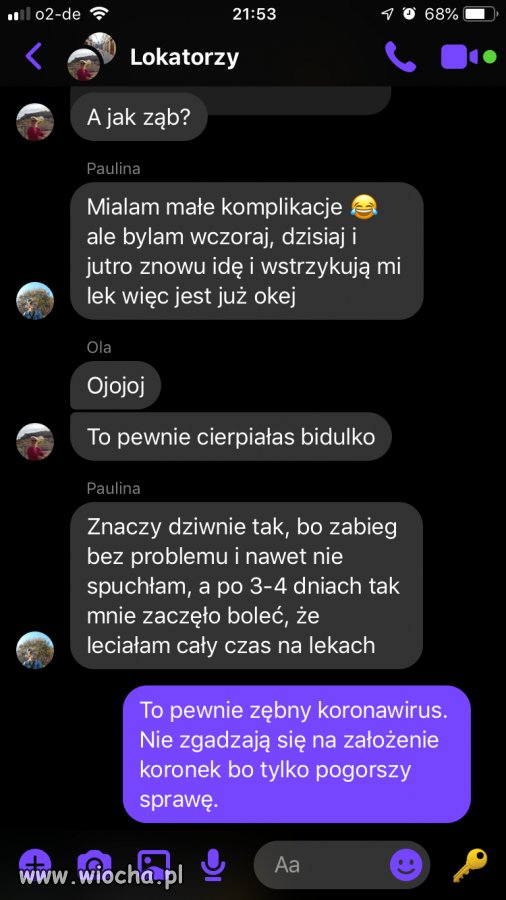 Zęby też mają już przesrane