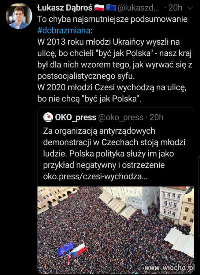 Ukraińcy chcieli być jak Polska...