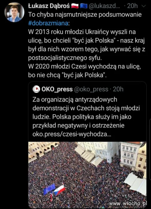 Ukraińcy chcieli być jak Polska...