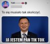 Anżej, ogarnij się. Gimbaza nie głosuje. Czego tam