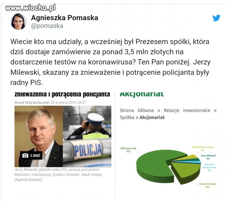 Jak to w pisie dzień bez przekrętu dzień stracony