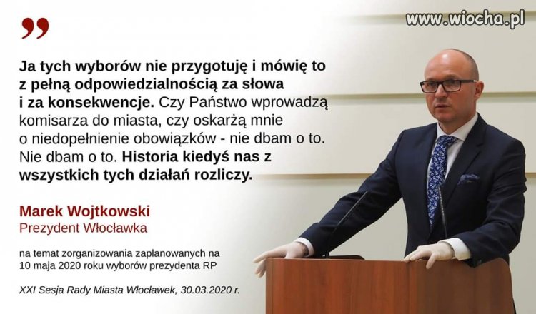 Kolejny prezydent miasta