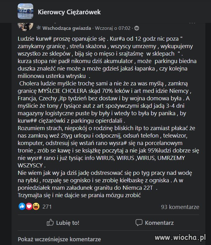 To pocieszenie że nie wszyscy stracili głowę 