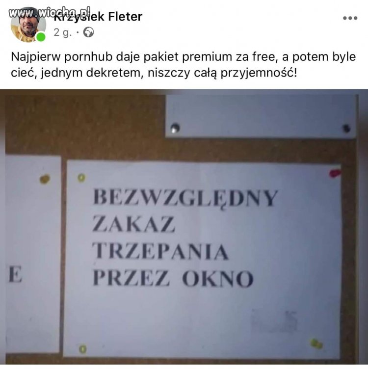 To już przegięcie. 