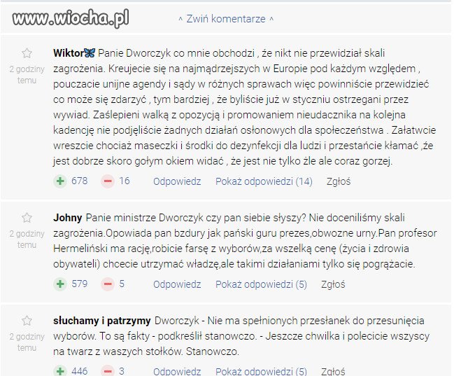 Michał Dworczyk: Nie doceniliśmy skali zagrożenia.