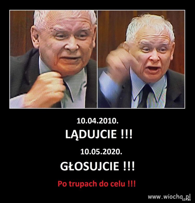 Jeden kazał lądować 