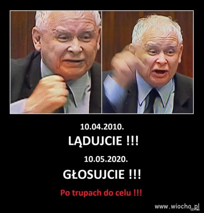 Jeden kazał lądować 