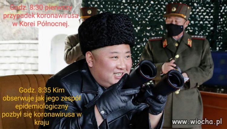 Pierwszy przypadek koronawirusa w Korei Północnej