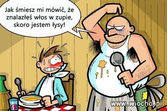 Kiedy wdajesz się w dyskusję z kucharzem  