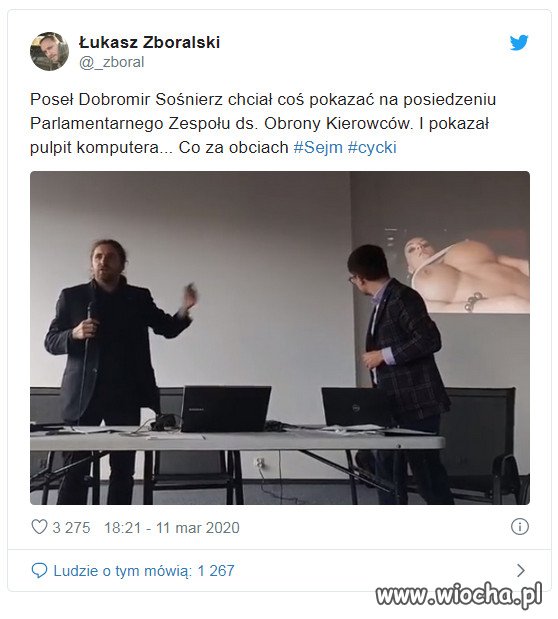 Poseł Konfederacji dał popis.