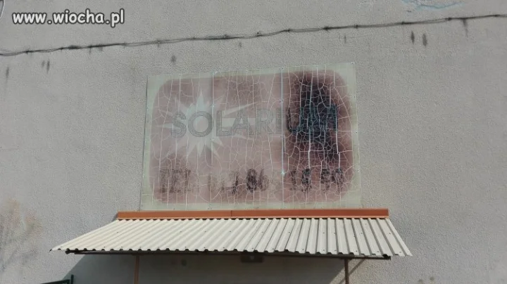 Solarium...produkcja skwarków