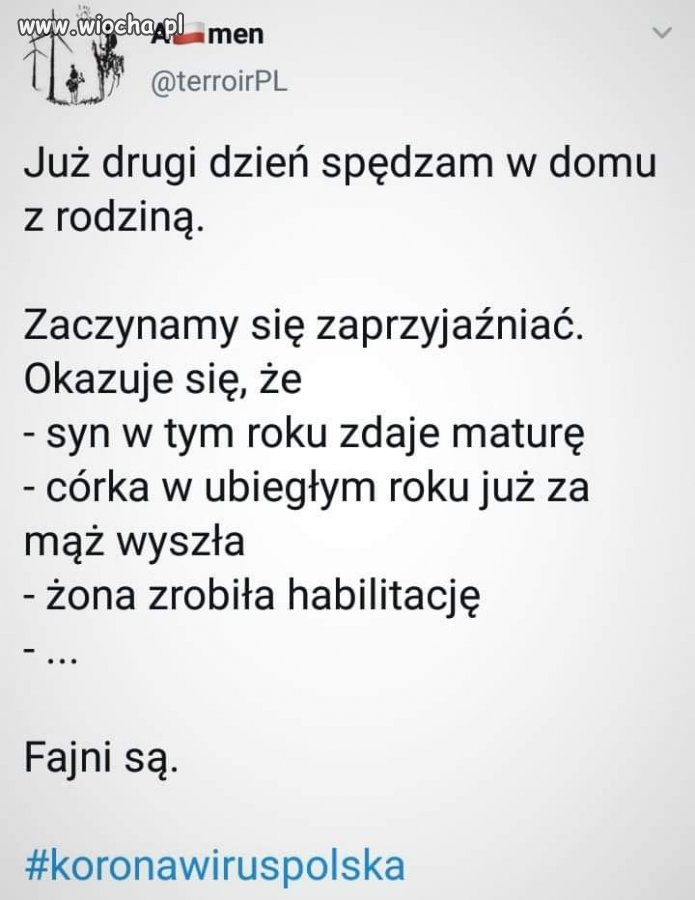 Pozostając w domu
