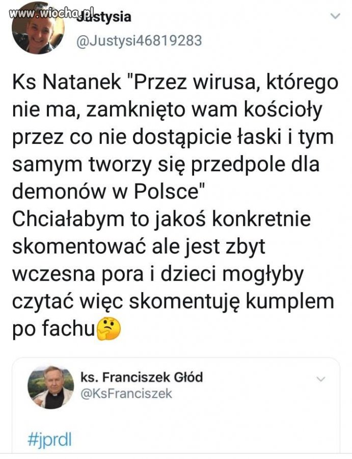 Jak coś powie